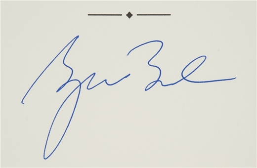 George W. Bush Signed Book (JSA)